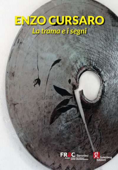 copertina del catalogo d'arte di enzo cursaro