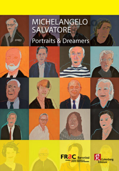 copertina del catalogo d'arte dedicato a Michelangelo Salvatore