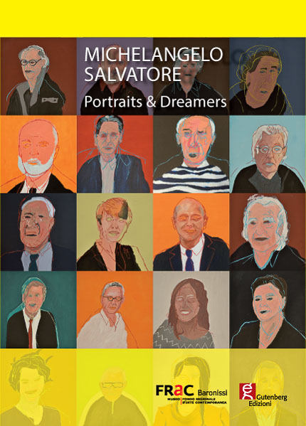 copertina del catalogo d'arte dedicato a Michelangelo Salvatore