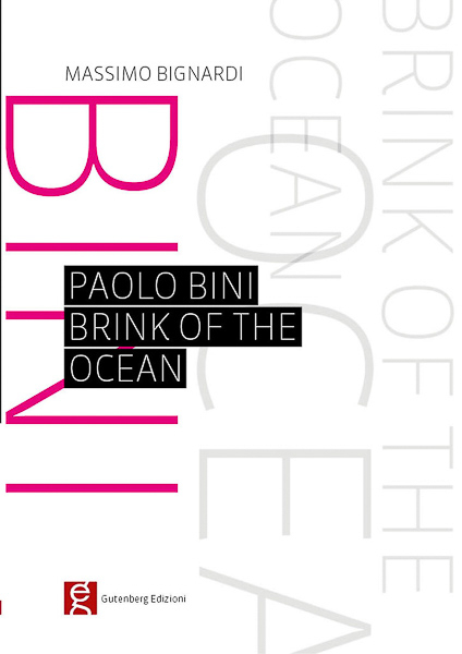 copertina del mini catalogo di paolo bini per gutenberg edizioni