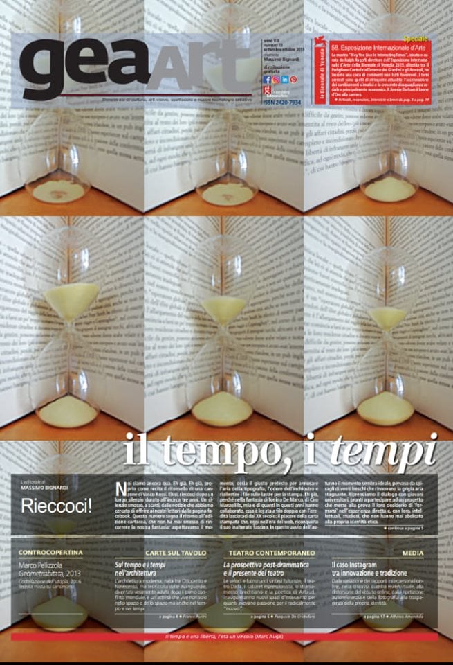 copertina rivista arte geaArt