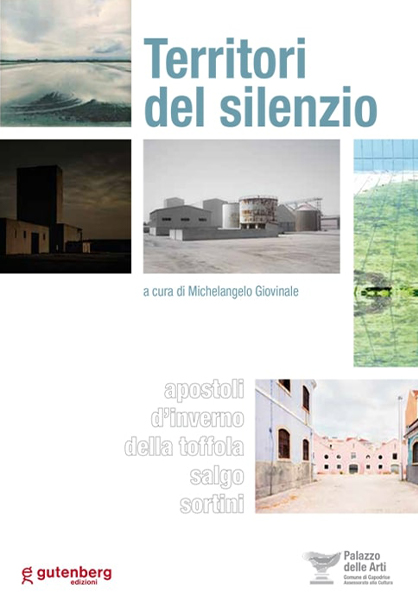 copertina catalogo arte Territori del silenzio di Michelangelo Giovinale