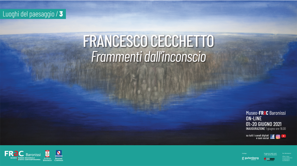 Manifesto Francesco Cecchetto - frammenti dall'inconscio museo FRaC