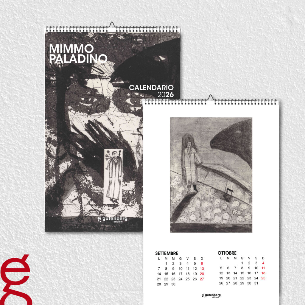Calendario Gutenberg 2026- Mimmo Paladino